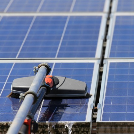 Nettoyage de modules photovoltaïques